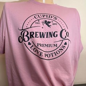 BNWT Valentines Day Cupid's Brewing Co. T-shirt.